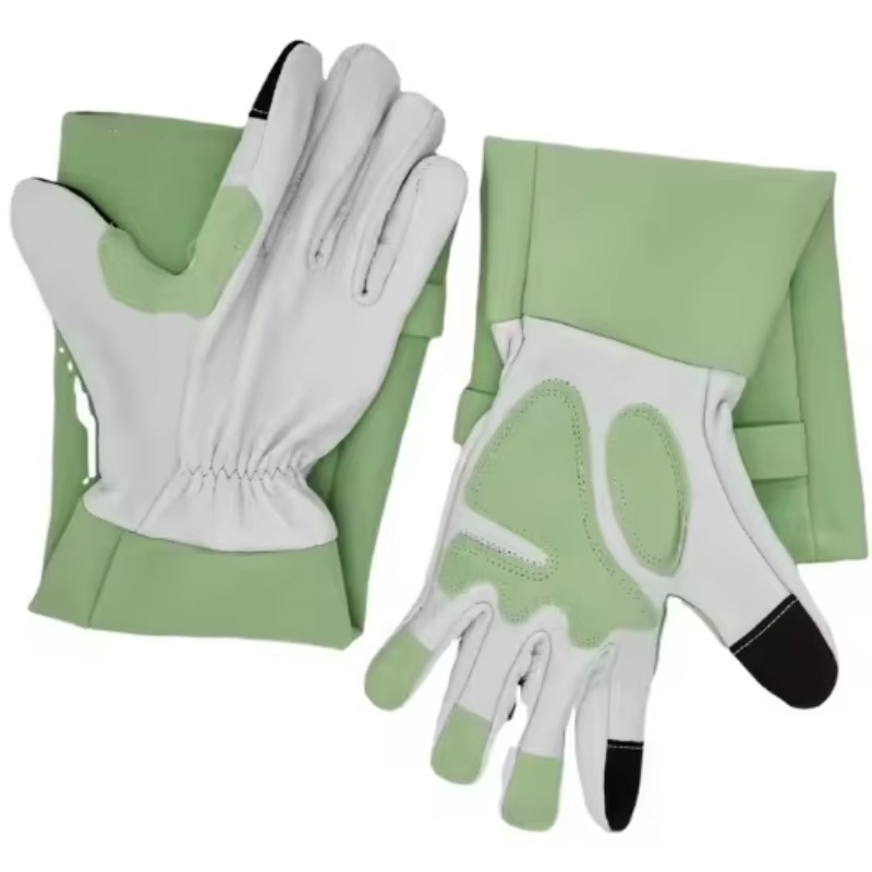 Garden Gloves - قفازات حدائق طويلة الأكمام مقاومة للثقب،
