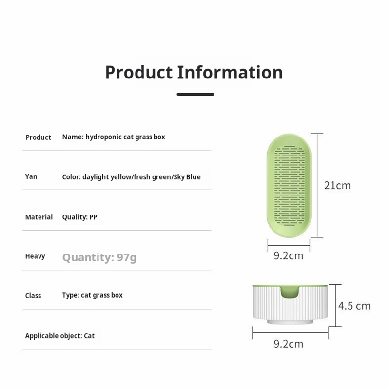 صندوق زراعة عشب القطط الهيدروب - مراجعة Hydroponic Kit وسعره