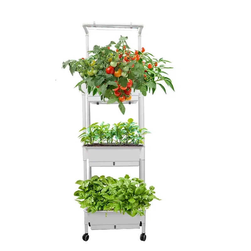 نظام زراعة عمودي متحرك بثلاثة  - مراجعة Vertical Planter وسعره