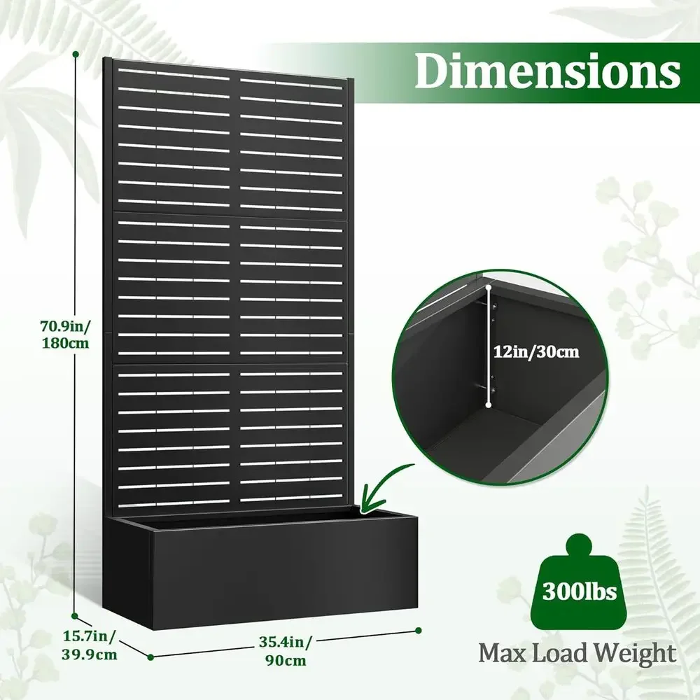 حوض زراعة مرتفع مع شبكة تهوية، - مراجعة Vertical Planter وسعره