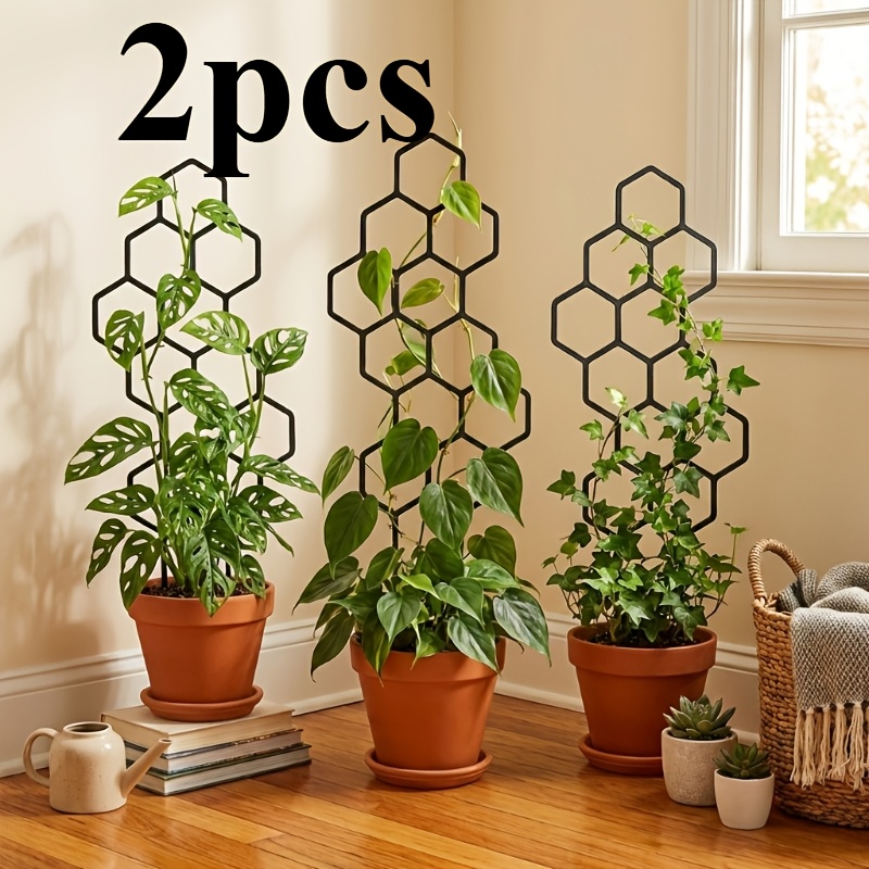 قطعتان من دعامات نباتات متسلقة - مراجعة Indoor Herb Garden وسعره