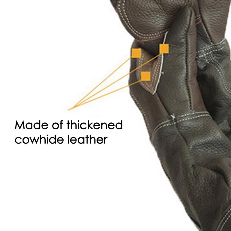 قفازات الحيوانات الأليفة جلد ا - مراجعة Garden Gloves وسعره