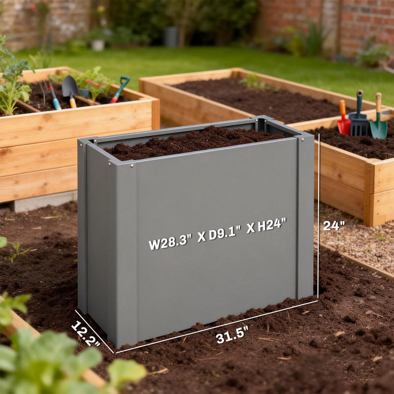 صندوق زراعة خارجي مرتفع من Out - مراجعة Raised Garden Bed وسعره