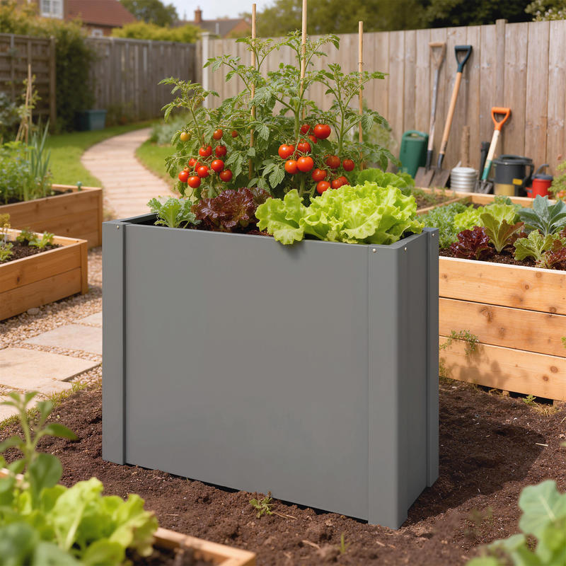 صندوق زراعة خارجي مرتفع من Out - مراجعة Raised Garden Bed وسعره