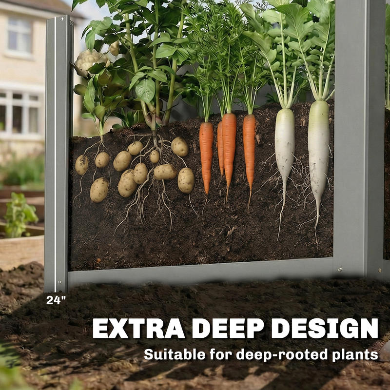 صندوق زراعة خارجي مرتفع من Out - مراجعة Raised Garden Bed وسعره