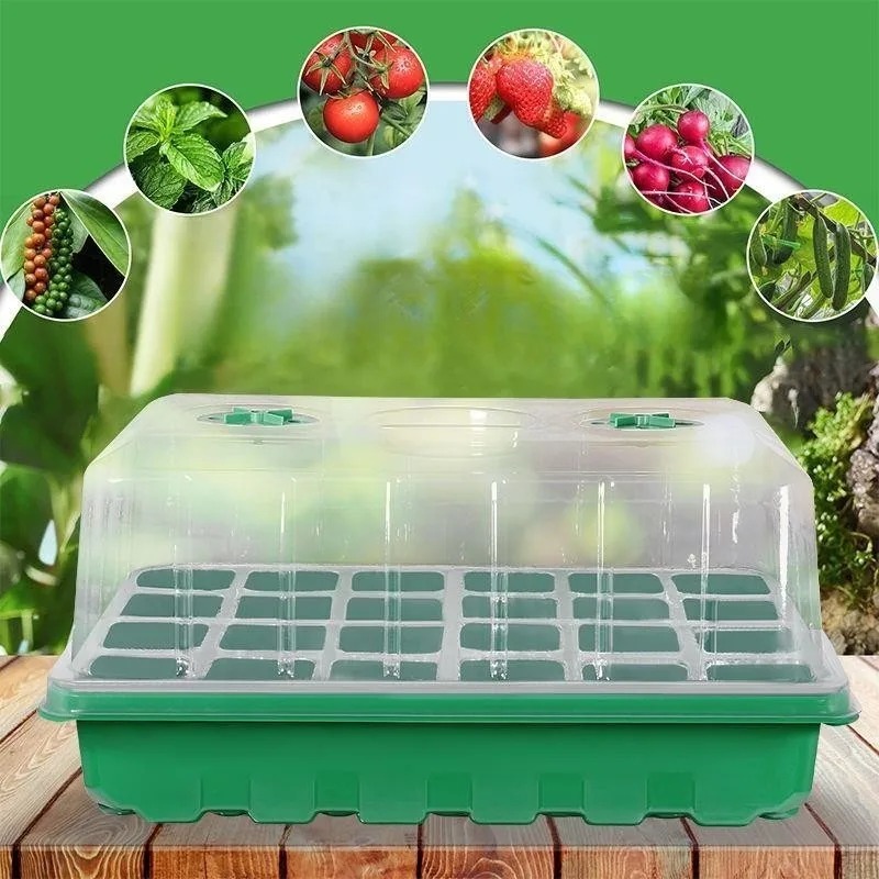 طقم صواني شتلات 1/5 قطعة - صين - مراجعة Seed Starter Tray وسعره