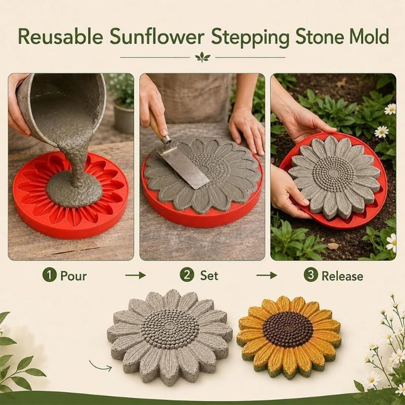 مجموعة قوالب خرسانية مرنة لمشا - مراجعة Garden Gloves وسعره