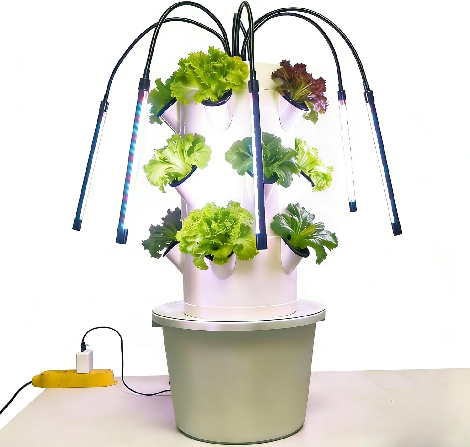 نظام زراعة مائية عمودي بثلاث ط - مراجعة Hydroponic Kit وسعره